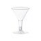Clear Plastic Mini Martini Shot Glasses - 2 oz. (192 Glasses)